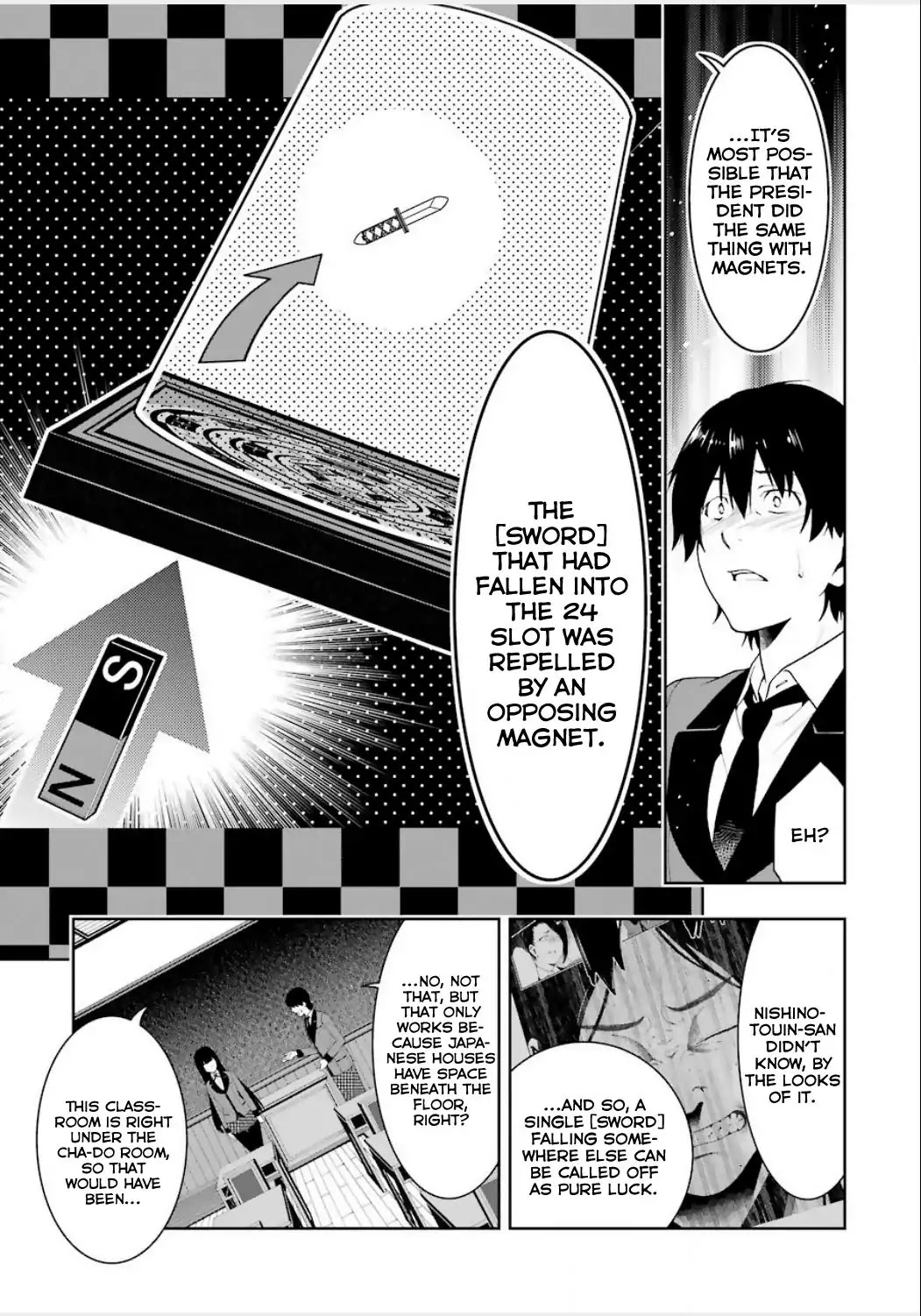 Kakegurui Chapter 4 page 37 - Chapter 4: Hyakkaou Academy's Crazed Women