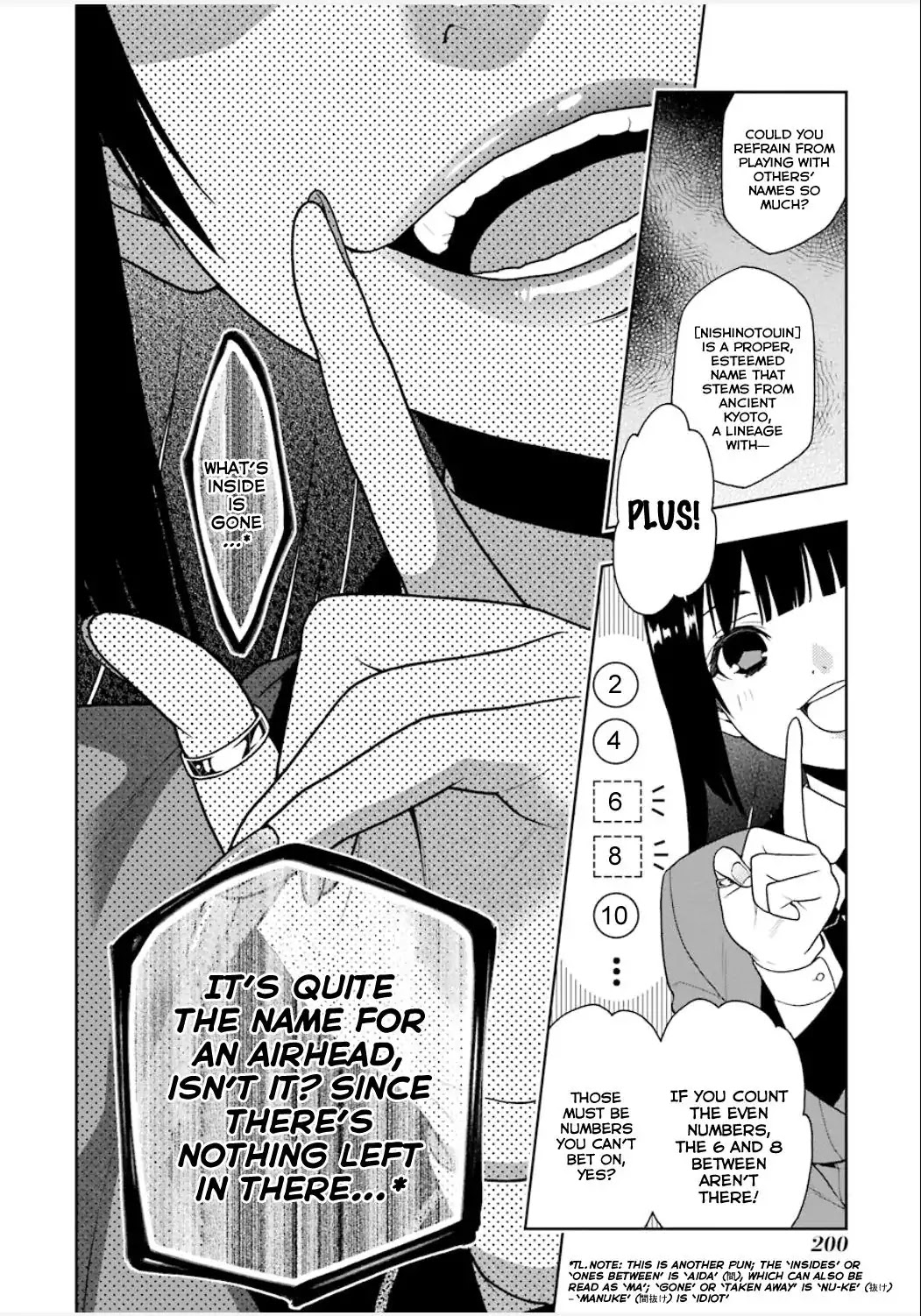 Kakegurui Chapter 4 page 4 - Chapter 4: Hyakkaou Academy's Crazed Women