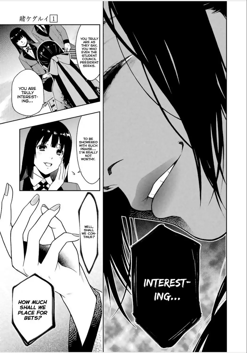 Kakegurui Chapter 4 page 7 - Chapter 4: Hyakkaou Academy's Crazed Women