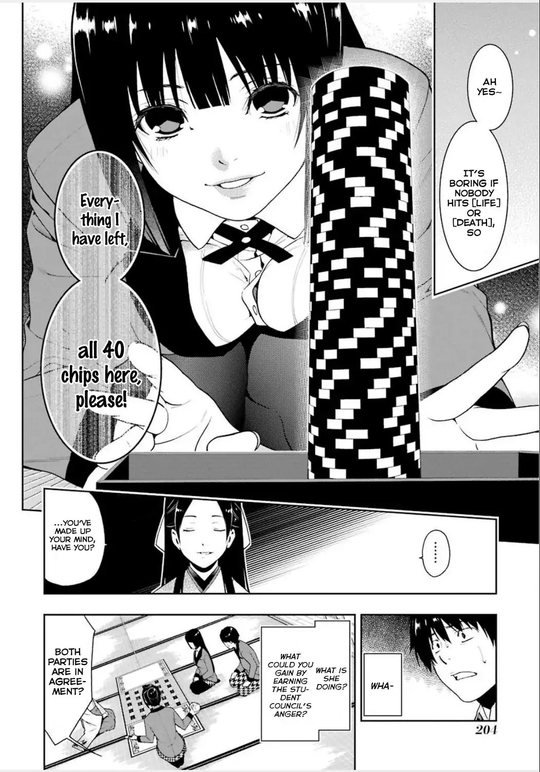 Kakegurui Chapter 4 page 8 - Chapter 4: Hyakkaou Academy's Crazed Women