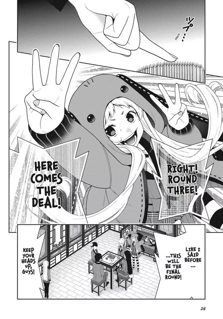Kakegurui Chapter 42 page 34 - Chapter 42