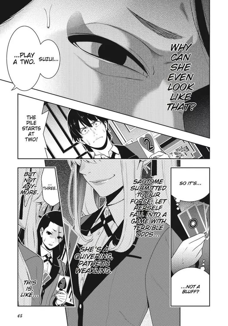 Kakegurui Chapter 42 page 43 - Chapter 42