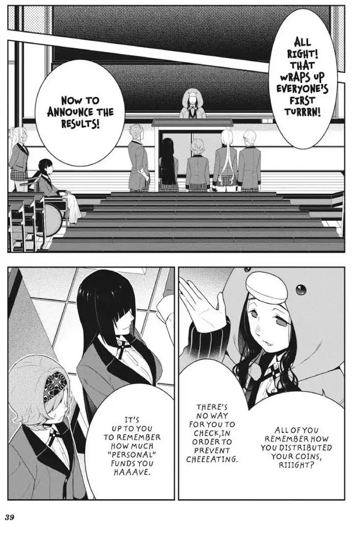 Kakegurui Chapter 46 page 39 - Chapter 46: Tempted Girl