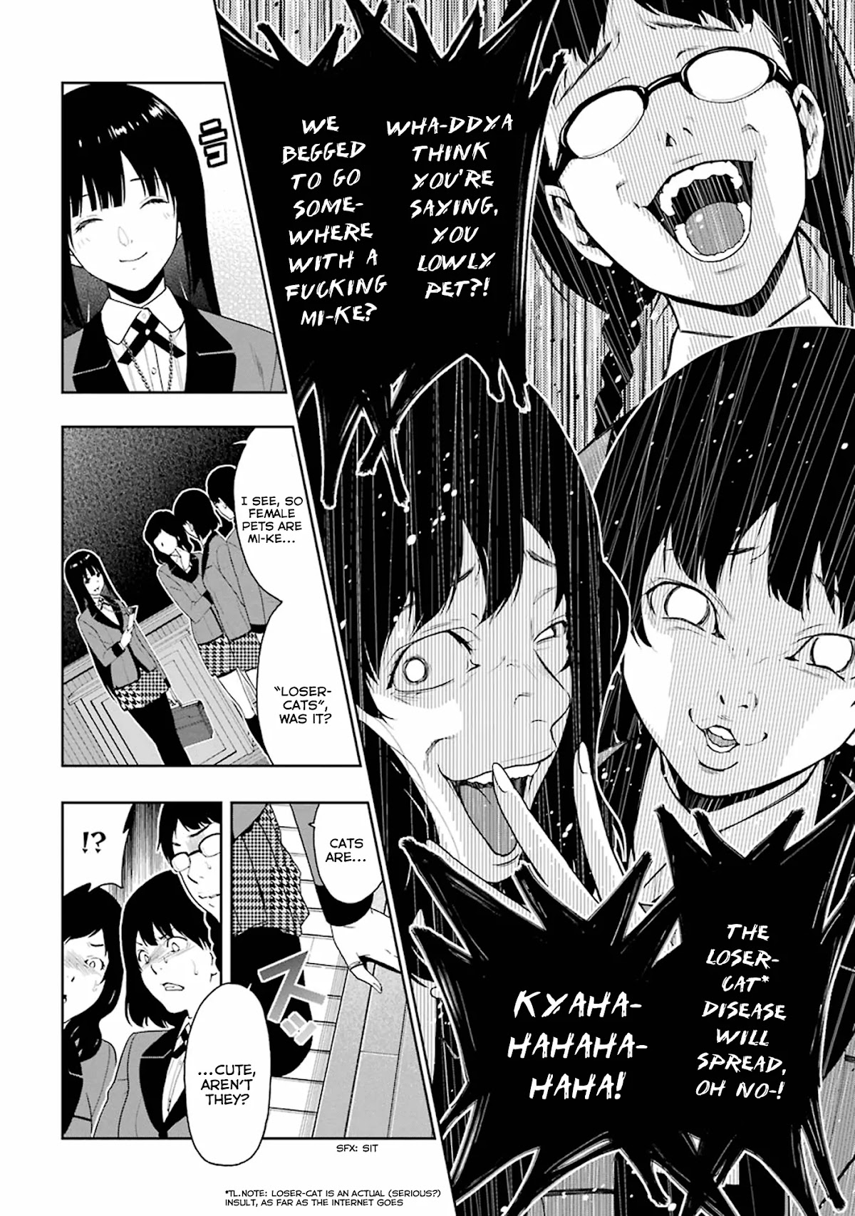 Kakegurui Chapter 5 page 10 - Chapter 5: The girl who became a Pet