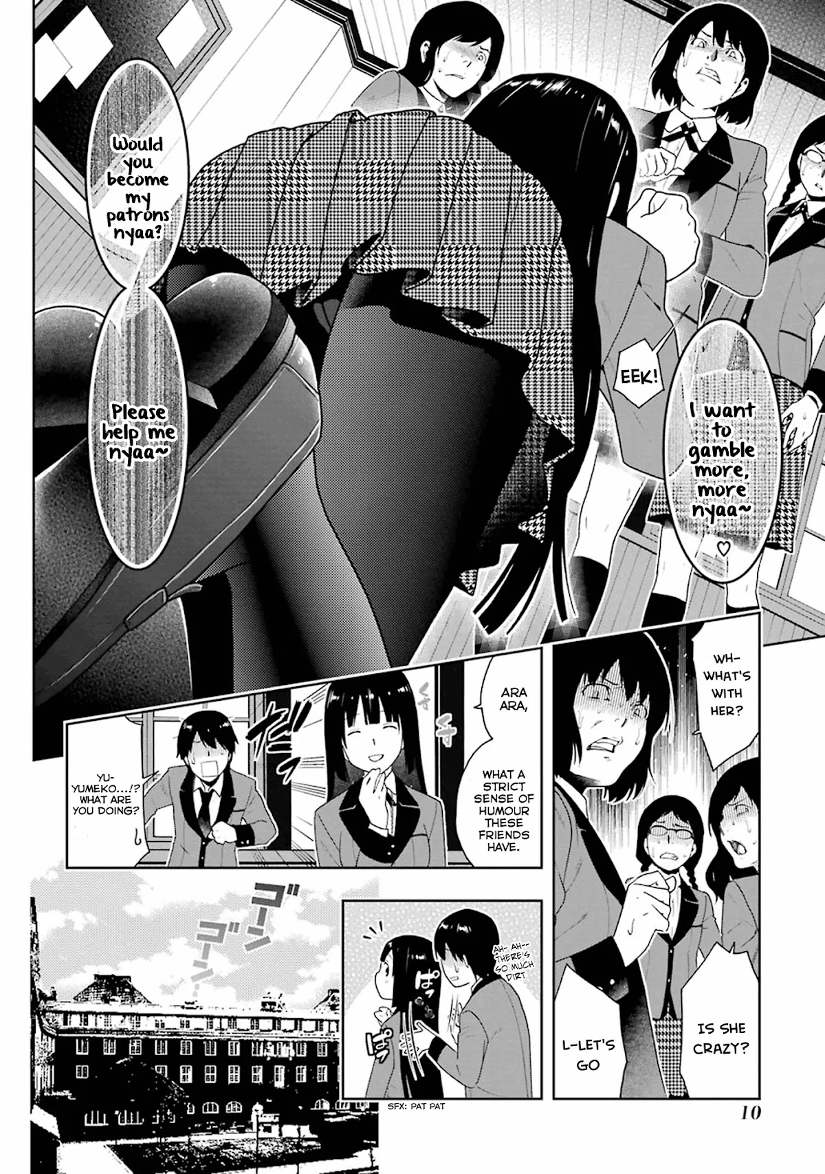 Kakegurui Chapter 5 page 12 - Chapter 5: The girl who became a Pet