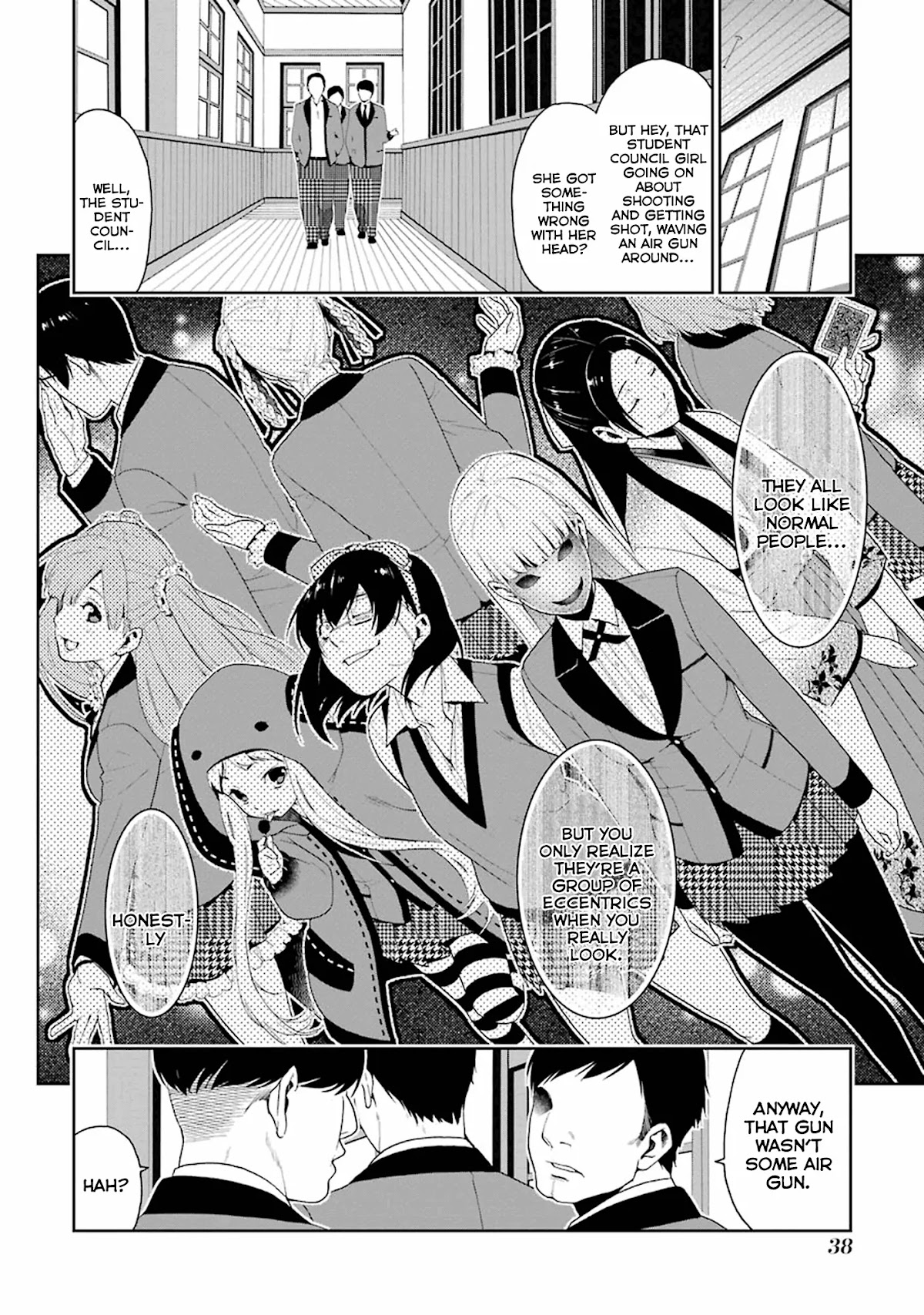 Kakegurui Chapter 5 page 40 - Chapter 5: The girl who became a Pet