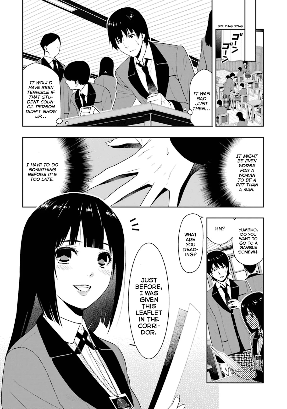 Kakegurui Chapter 5 page 47 - Chapter 5: The girl who became a Pet
