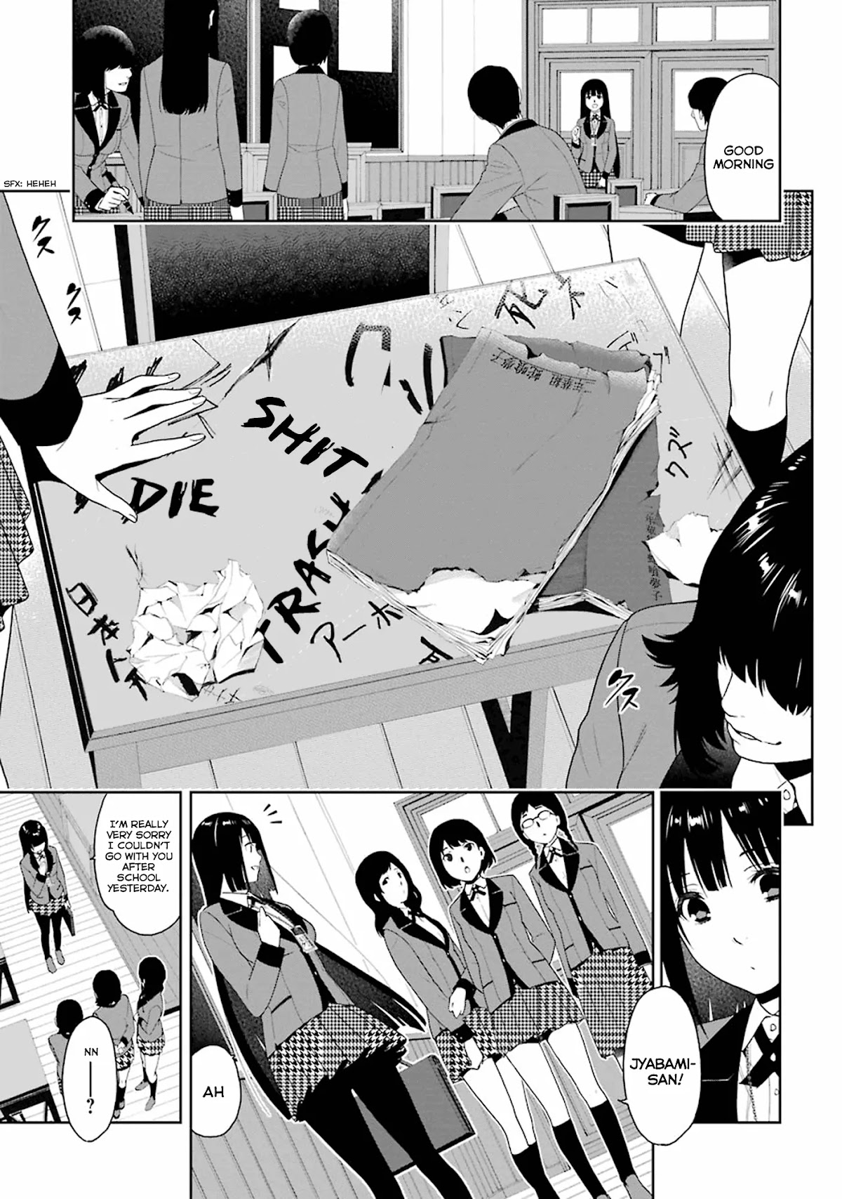 Kakegurui Chapter 5 page 9 - Chapter 5: The girl who became a Pet