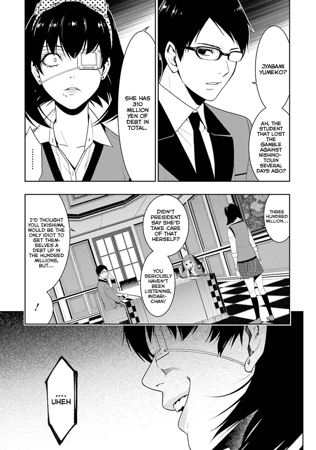 Kakegurui Chapter 6 page 2 - Chapter 6: The women that contest society