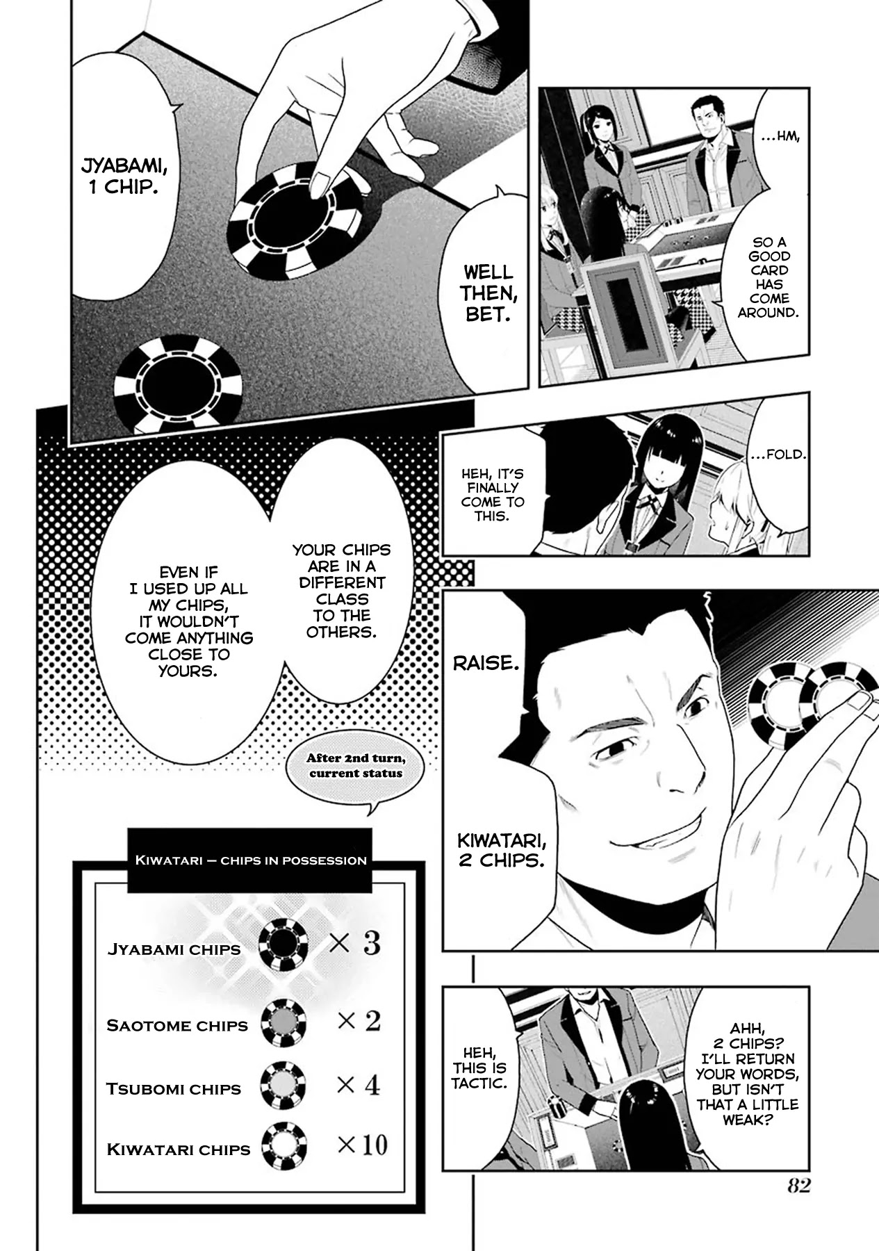 Kakegurui Chapter 6 page 35 - Chapter 6: The women that contest society