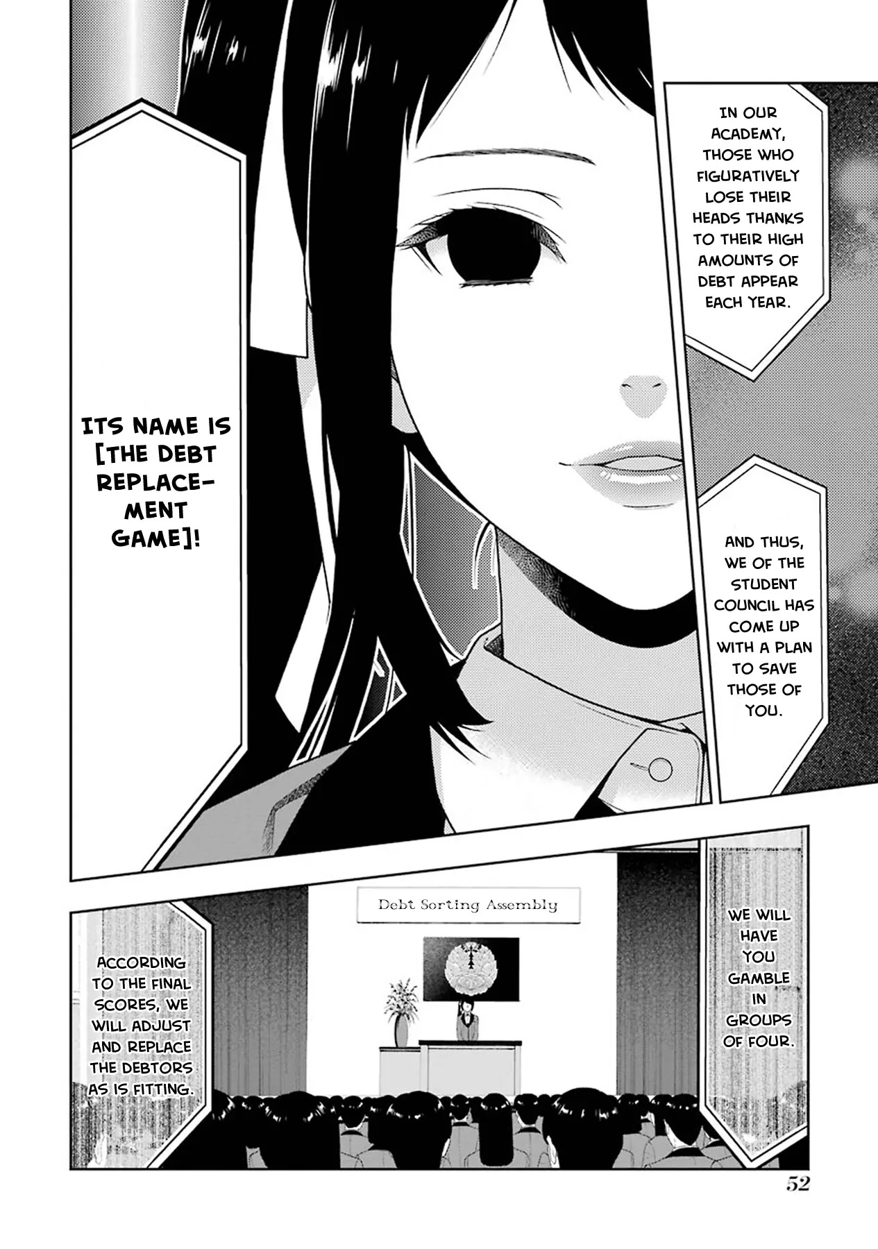 Kakegurui Chapter 6 page 5 - Chapter 6: The women that contest society