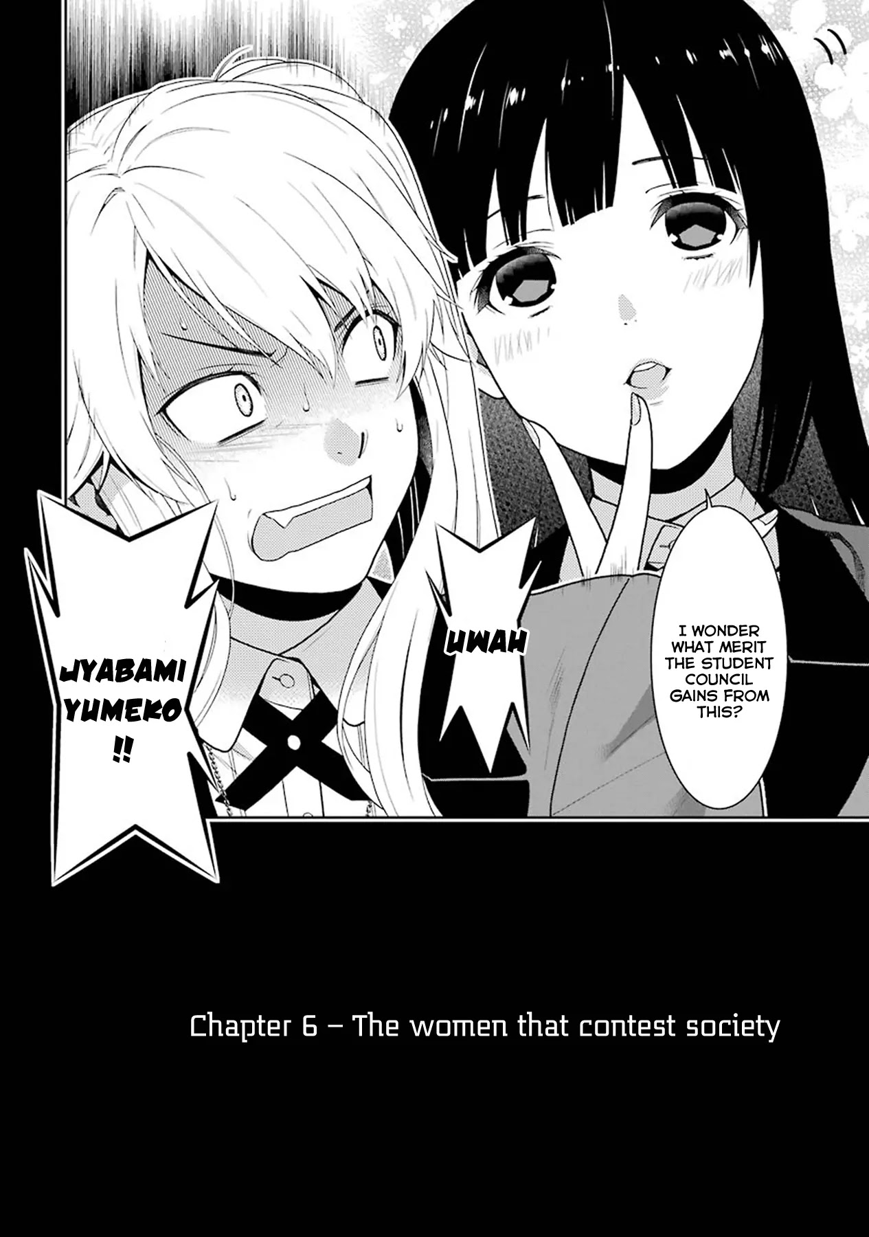 Kakegurui Chapter 6 page 7 - Chapter 6: The women that contest society