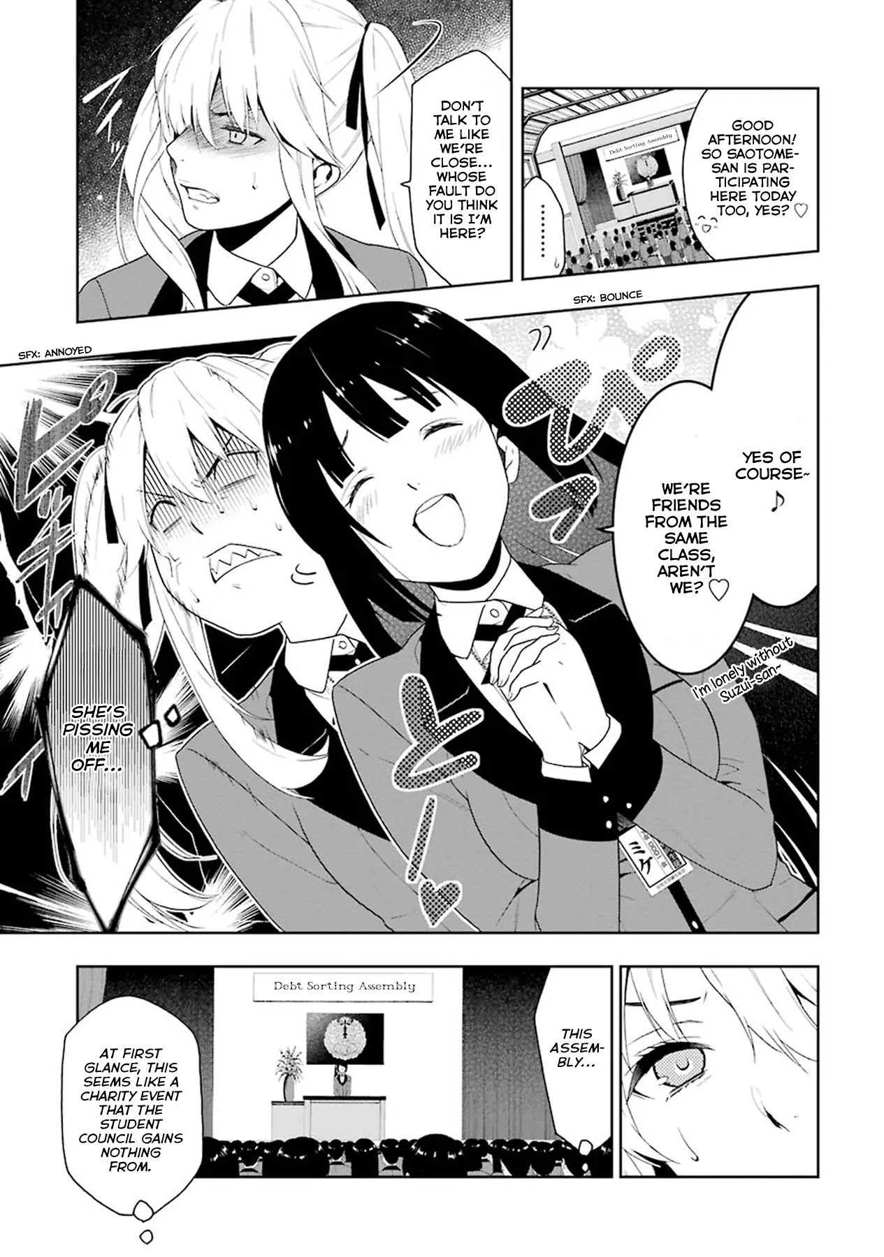 Kakegurui Chapter 6 page 8 - Chapter 6: The women that contest society
