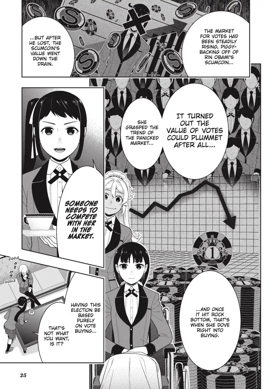 Kakegurui Chapter 63 page 25 - Chapter 63: Purchasing Girl