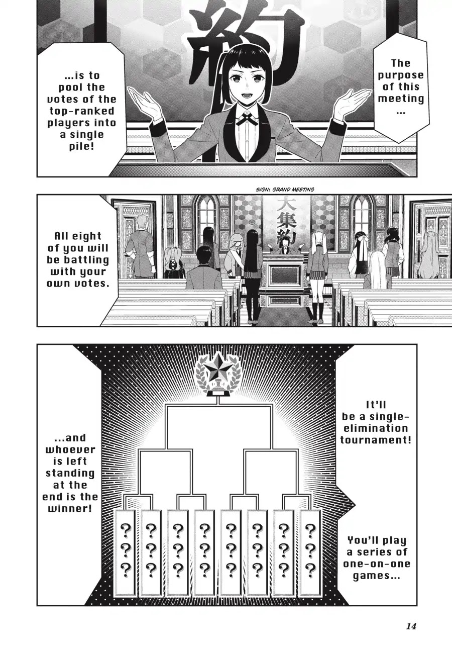 Kakegurui Chapter 64 page 14 - Chapter 64: Gathering Girls