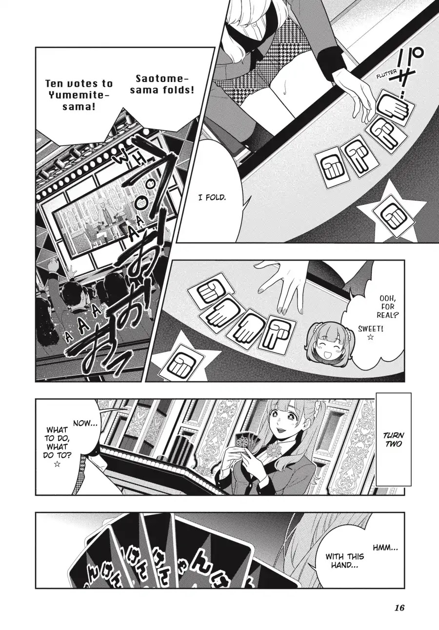 Kakegurui Chapter 66 page 16 - Chapter 66: Fighting Girls