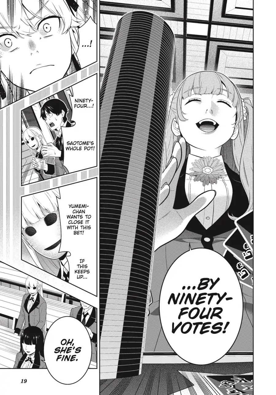 Kakegurui Chapter 66 page 19 - Chapter 66: Fighting Girls