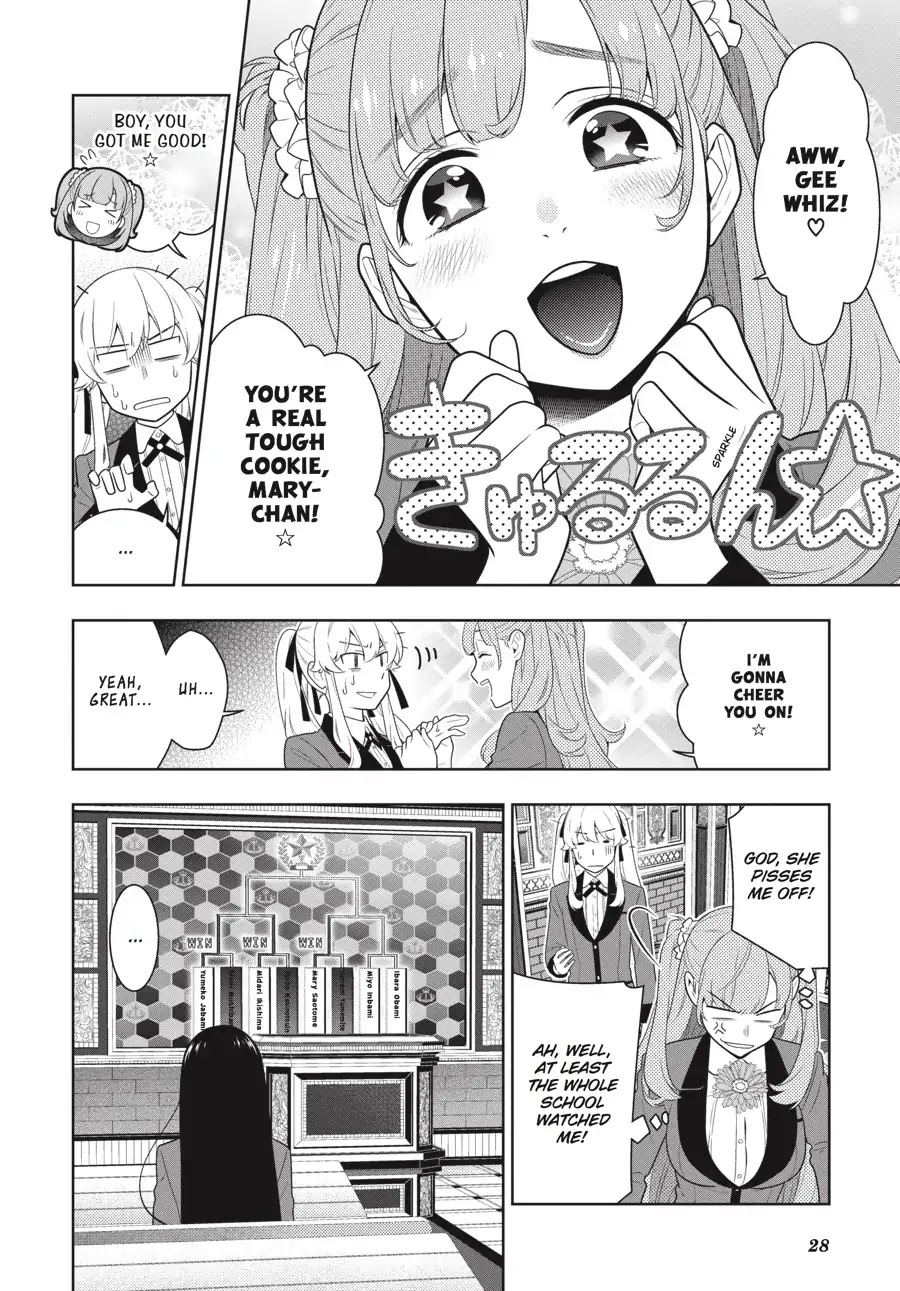 Kakegurui Chapter 66 page 28 - Chapter 66: Fighting Girls