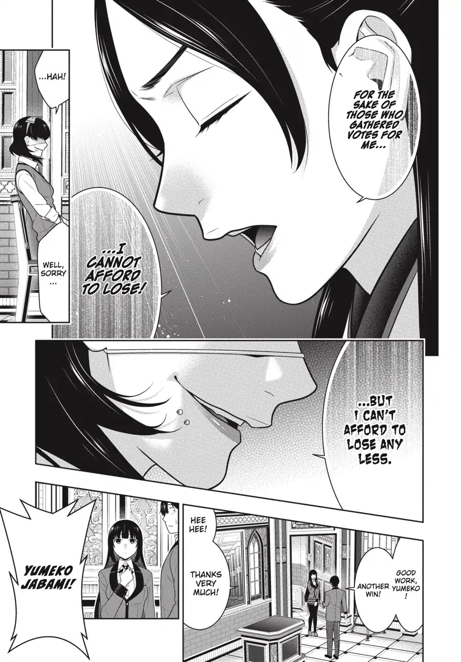 Kakegurui Chapter 66 page 3 - Chapter 66: Fighting Girls