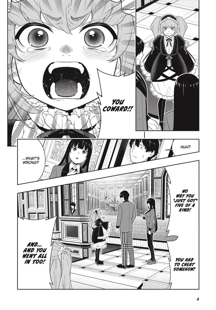 Kakegurui Chapter 66 page 4 - Chapter 66: Fighting Girls