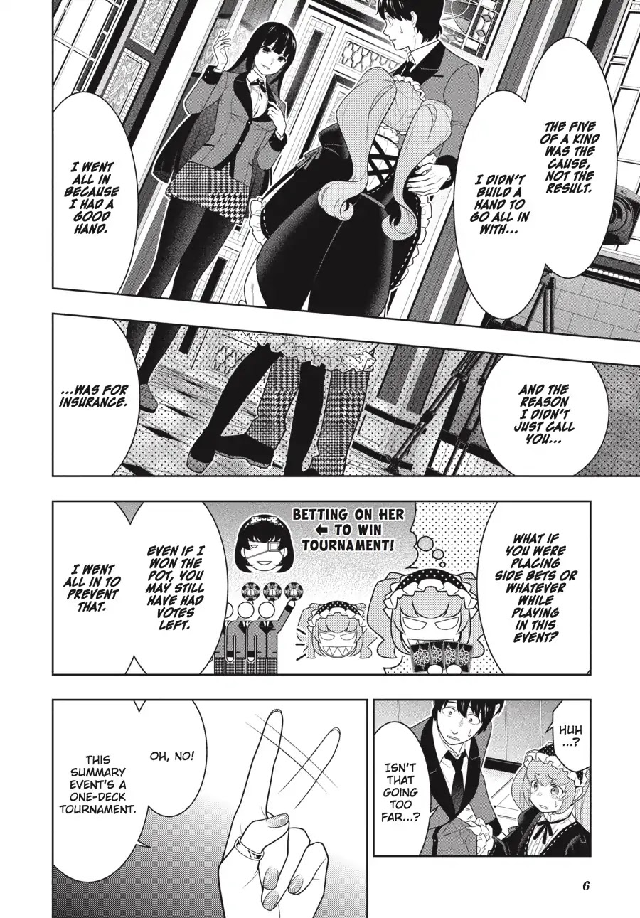 Kakegurui Chapter 66 page 6 - Chapter 66: Fighting Girls