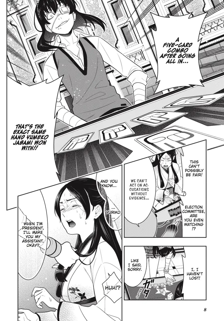 Kakegurui Chapter 66 page 8 - Chapter 66: Fighting Girls