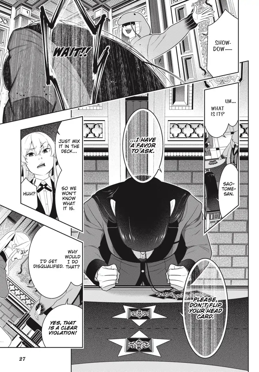 Kakegurui Chapter 68.5 page 28 - Chapter 68.5: Yin-Yang Girl (Part 2)