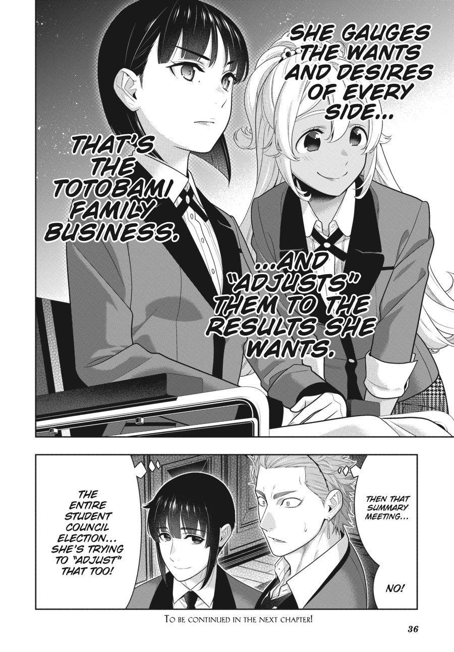 Kakegurui Chapter 72 page 36 - Chapter 72