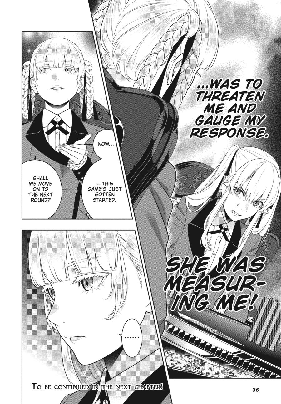 Kakegurui Chapter 86 page 36 - Chapter 86