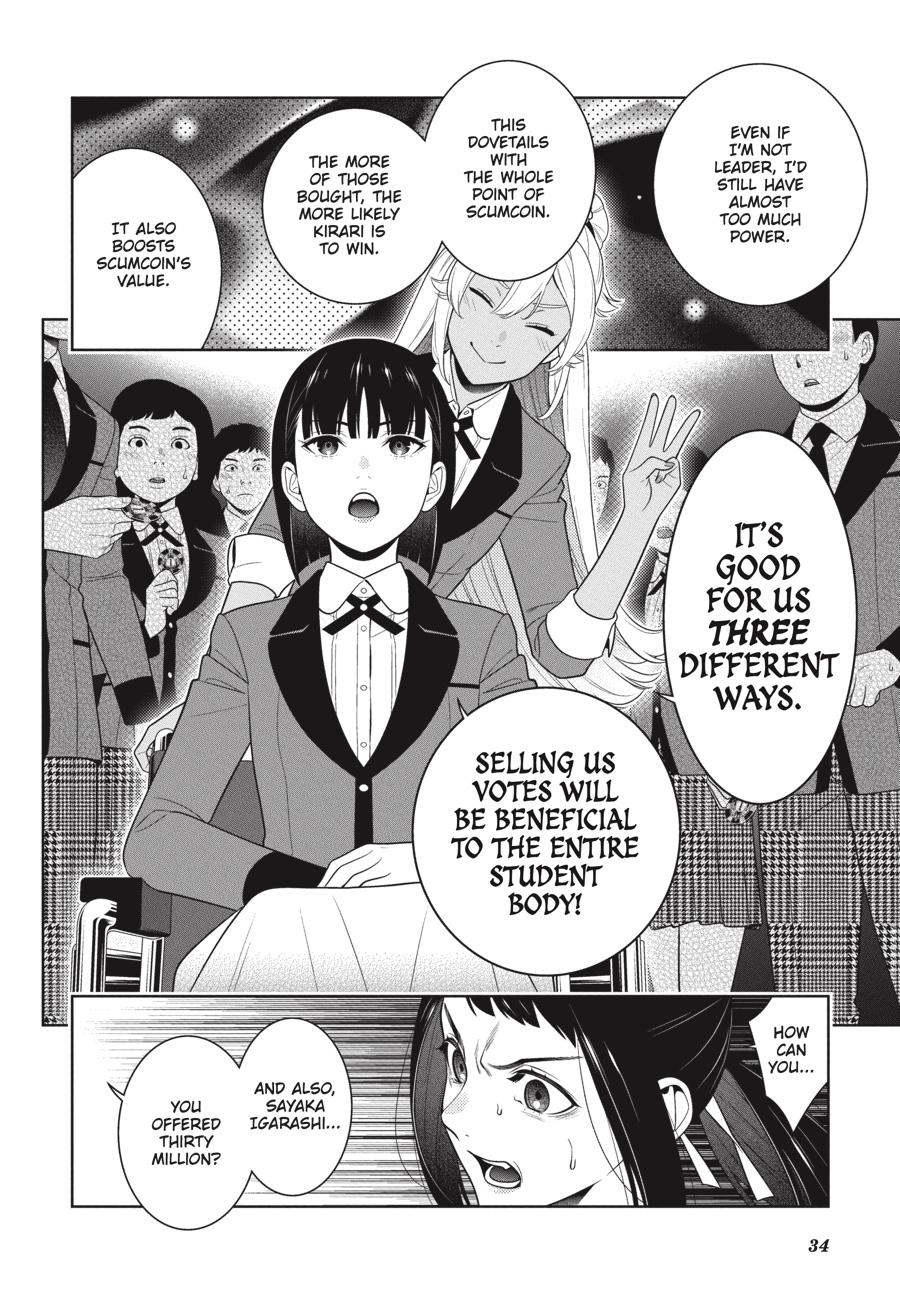 Kakegurui Chapter 90 page 34 - Chapter 90