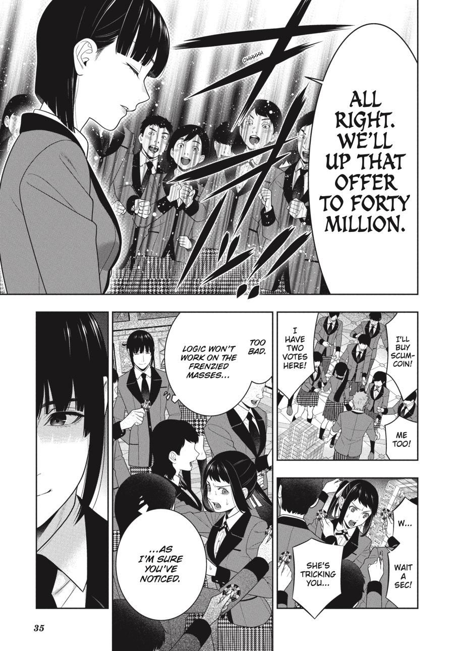 Kakegurui Chapter 90 page 35 - Chapter 90