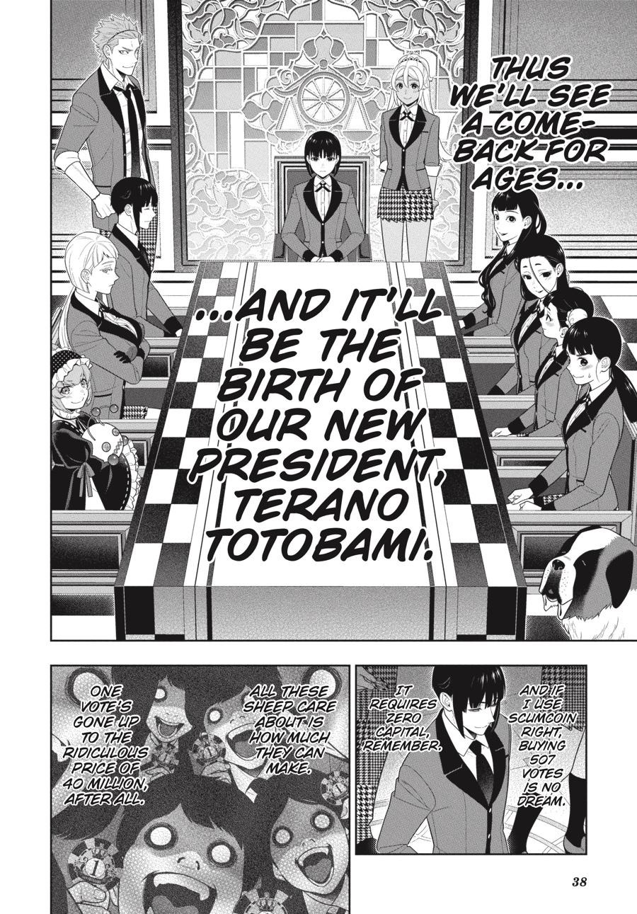 Kakegurui Chapter 90 page 38 - Chapter 90