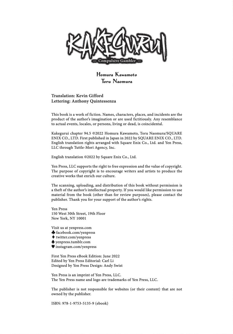 Kakegurui Chapter 94.5 page 25 - Chapter 94.5