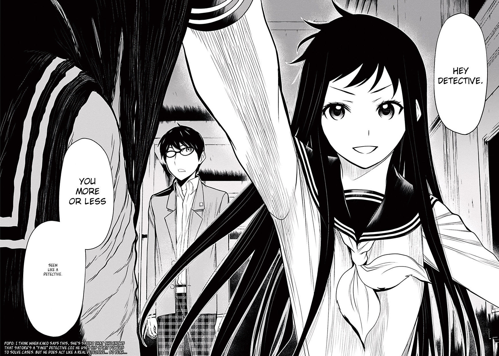 Kako to Nise Tantei Chapter 0 page 38 - Chapter 0: Hanako-san