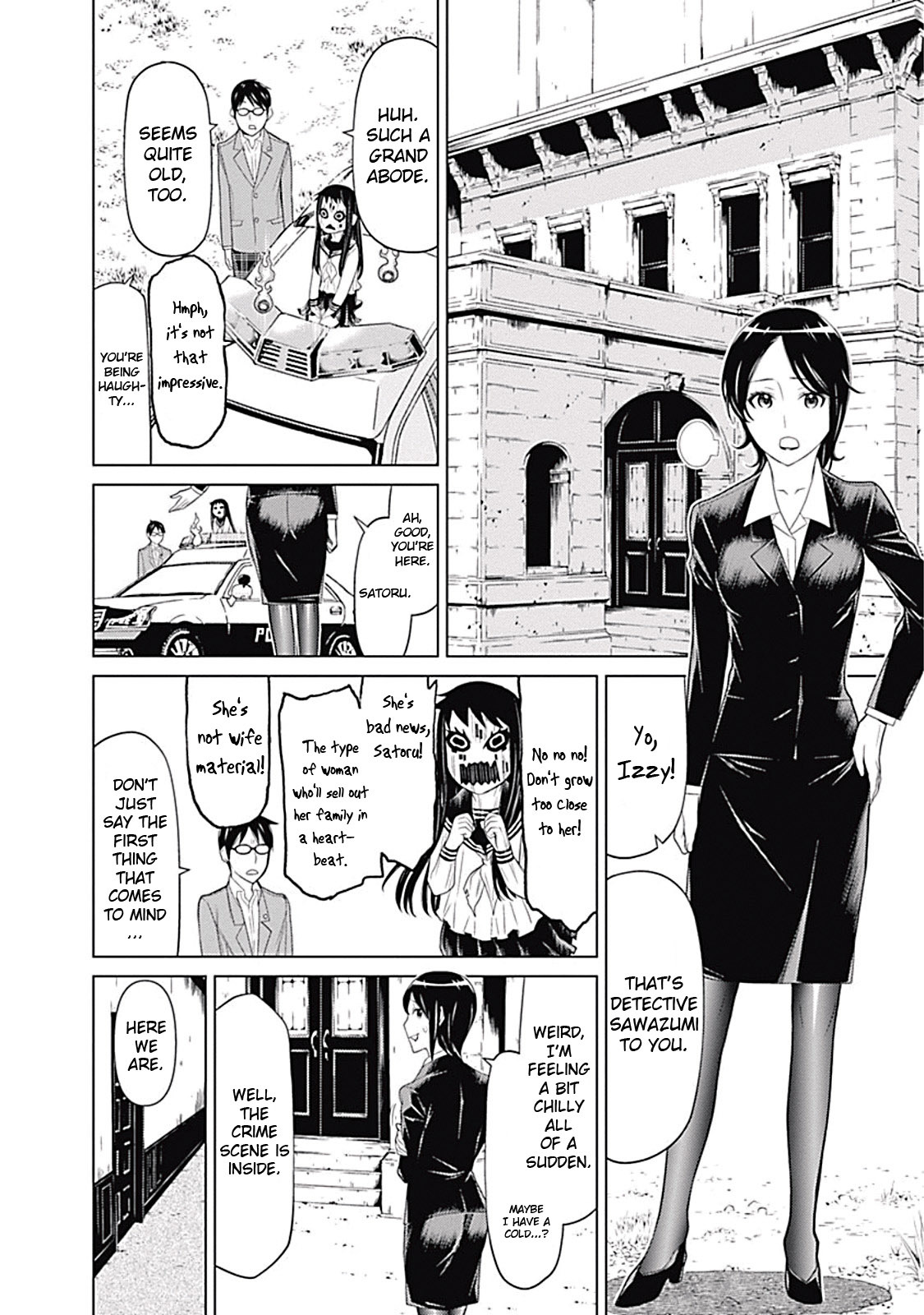 Kako to Nise Tantei Chapter 3 page 4 - Chapter 3: Slaughter Mansion