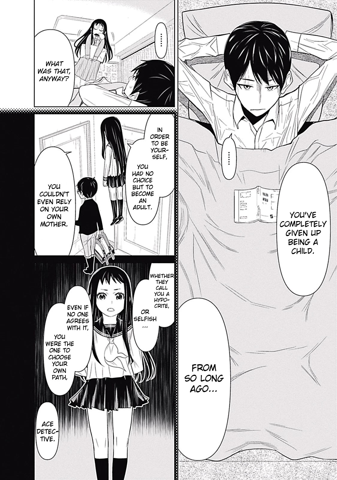 Kako to Nise Tantei Chapter 9 page 14 - Chapter 9: Unwavering Resolution