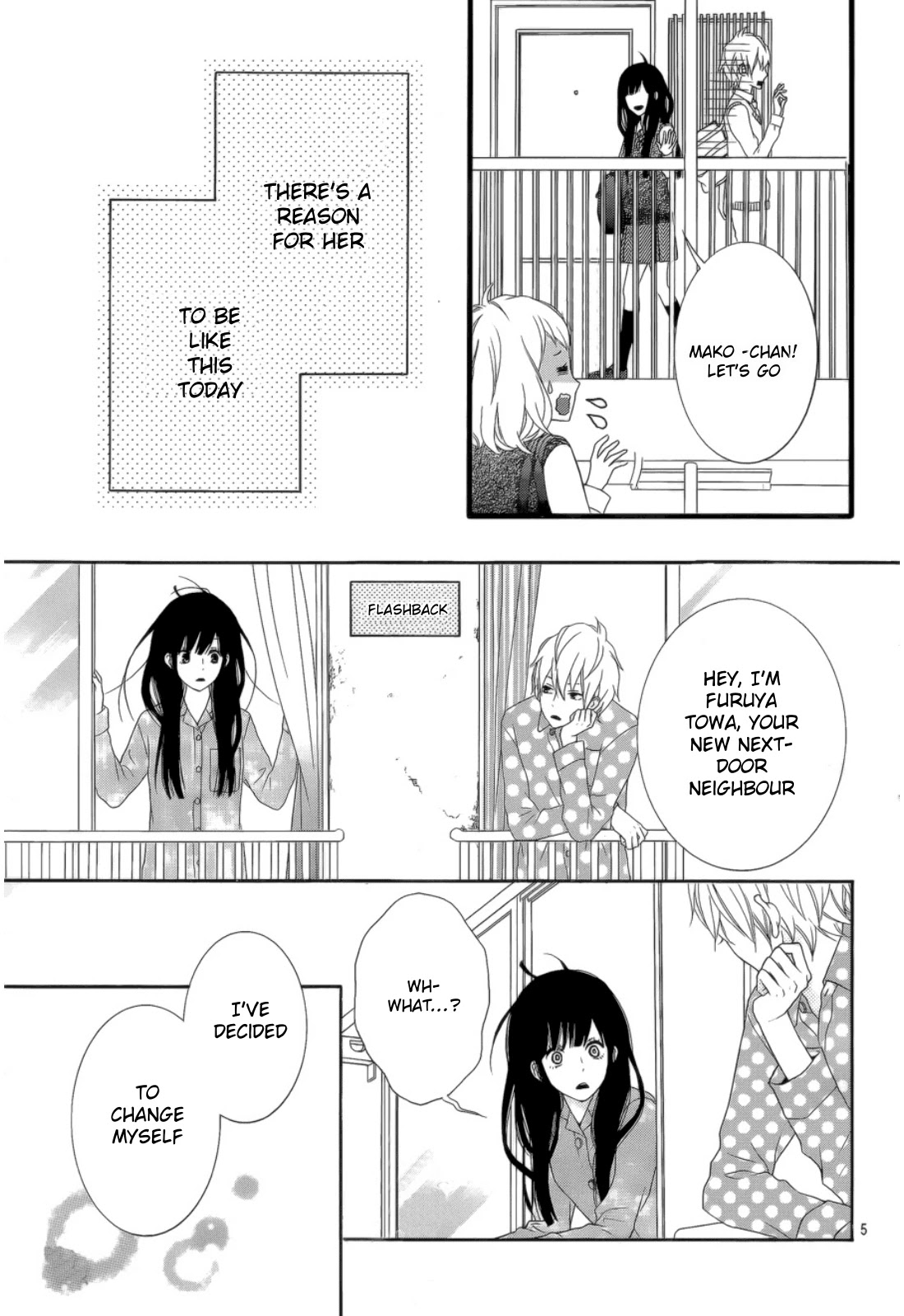 Kakugo wa Iika Soko no Joshi. Chapter 4 page 5 - Chapter 4