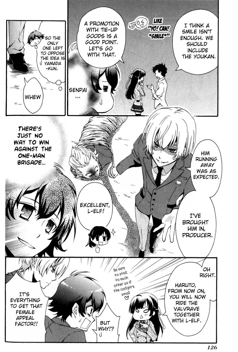 Kakumeiki Valvrave Anthology Comic Chapter 12 page 6 - Chapter 12: Liberation Academy V