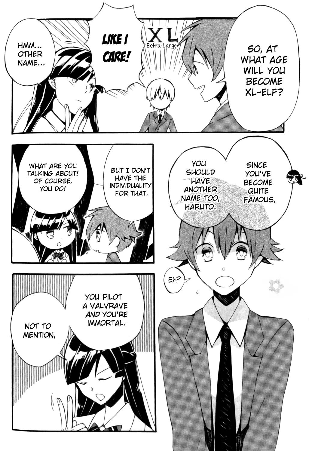 Kakumeiki Valvrave Anthology Comic Chapter 13 page 6 - Chapter 13: The "One-Man Air Flier"