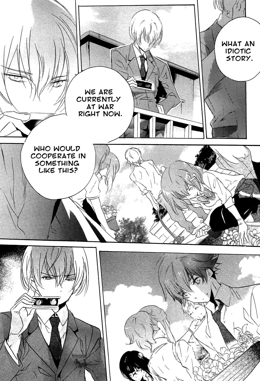 Kakumeiki Valvrave Anthology Comic Chapter 15 page 5 - Chapter 15: Flower Company