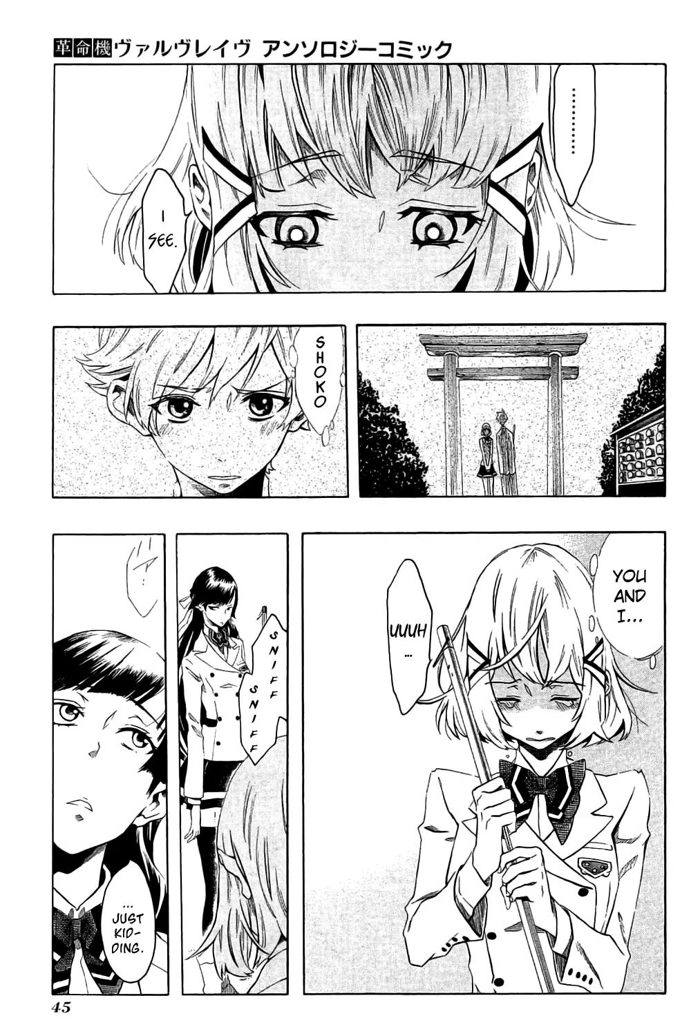 Kakumeiki Valvrave Anthology Comic Chapter 4 page 3 - Chapter 4: Ashes to Ashes