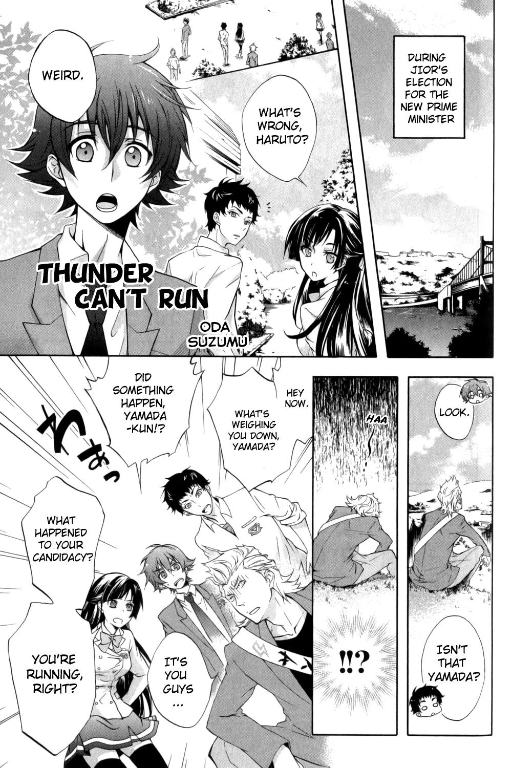 Kakumeiki Valvrave Anthology Comic Chapter 7 page 1 - Chapter 7: Thunder Can't Run