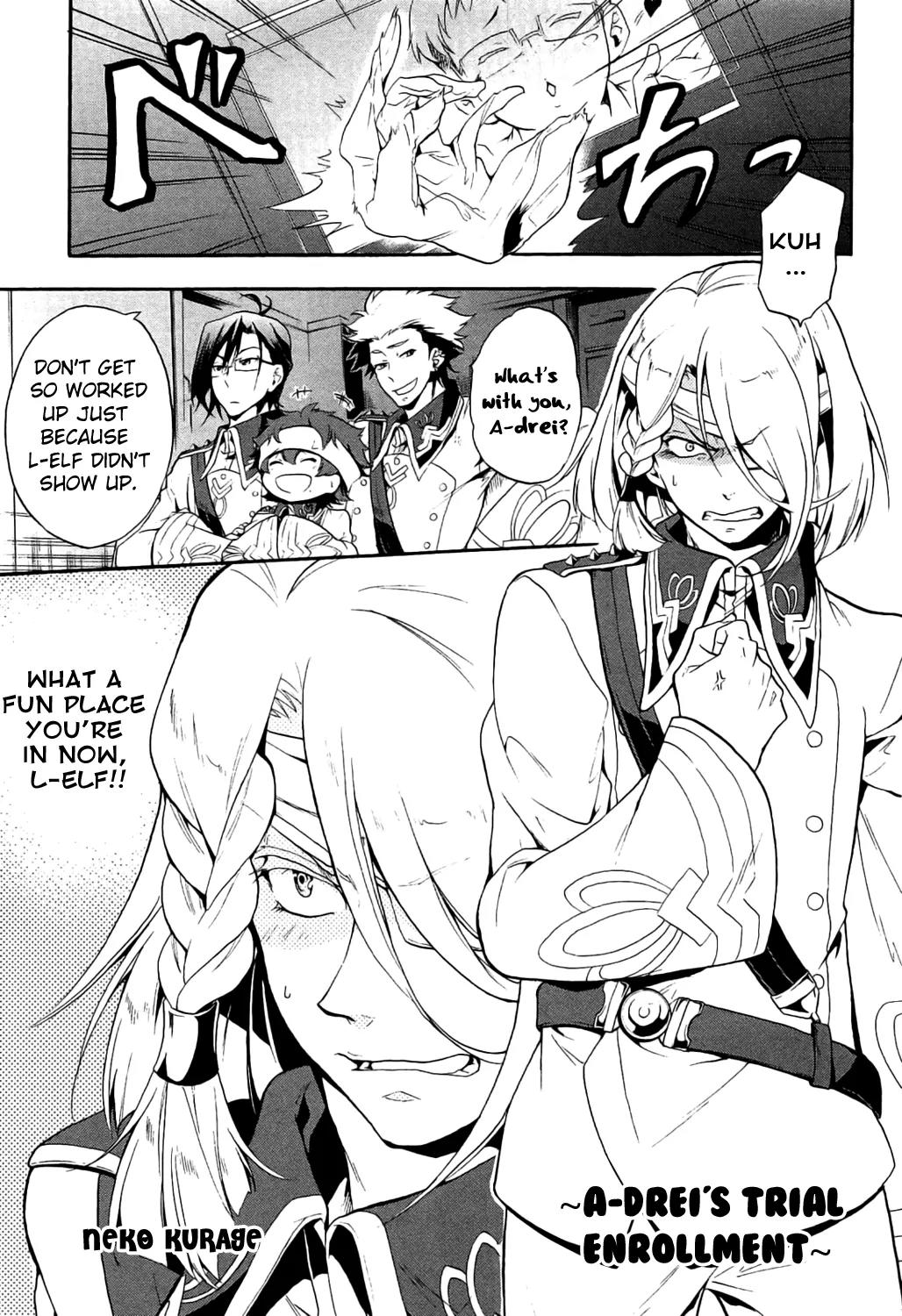 Kakumeiki Valvrave Anthology Comic Chapter 8 page 1 - Chapter 8: A-drei's Trial Enrollment
