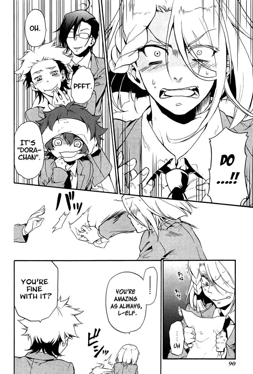Kakumeiki Valvrave Anthology Comic Chapter 8 page 10 - Chapter 8: A-drei's Trial Enrollment