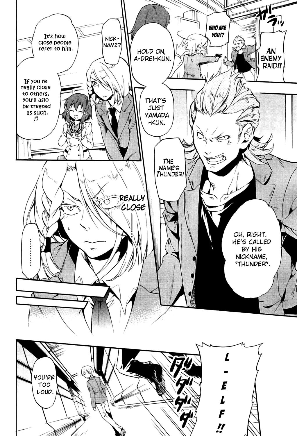 Kakumeiki Valvrave Anthology Comic Chapter 8 page 8 - Chapter 8: A-drei's Trial Enrollment