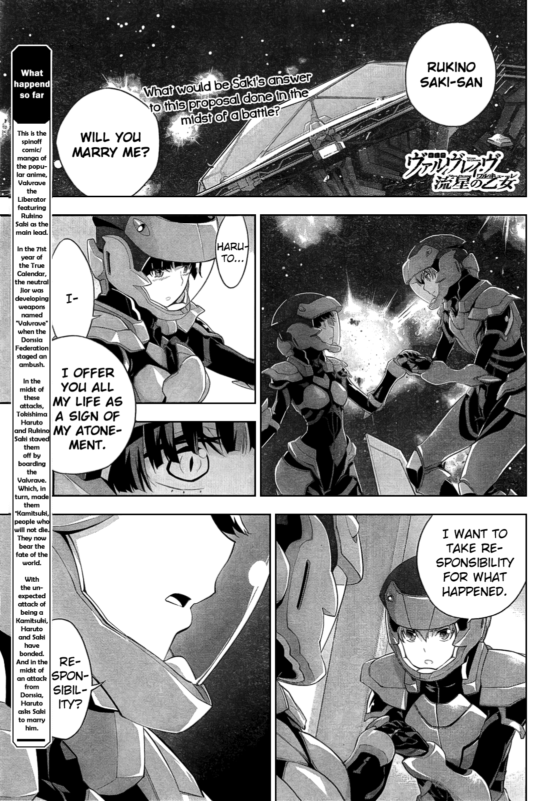 Kakumeiki Valvrave - Ryuusei no Valkyrie Chapter 5.2 page 1 - Chapter 5 v2