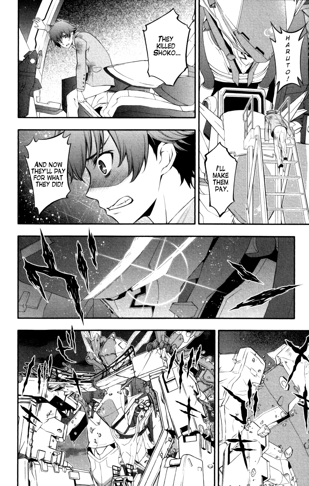 Kakumeiki Valvrave Chapter 1.2 page 33 - Chapter 1 v2 : That Fateful Encounter