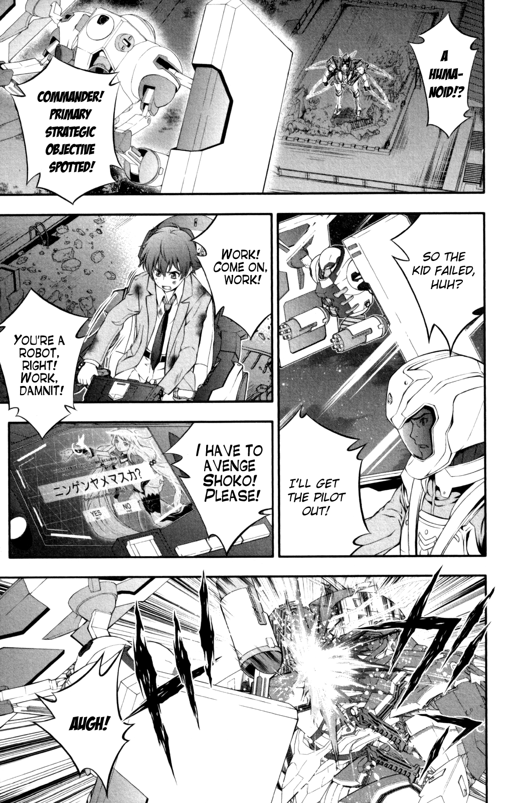 Kakumeiki Valvrave Chapter 1.2 page 34 - Chapter 1 v2 : That Fateful Encounter