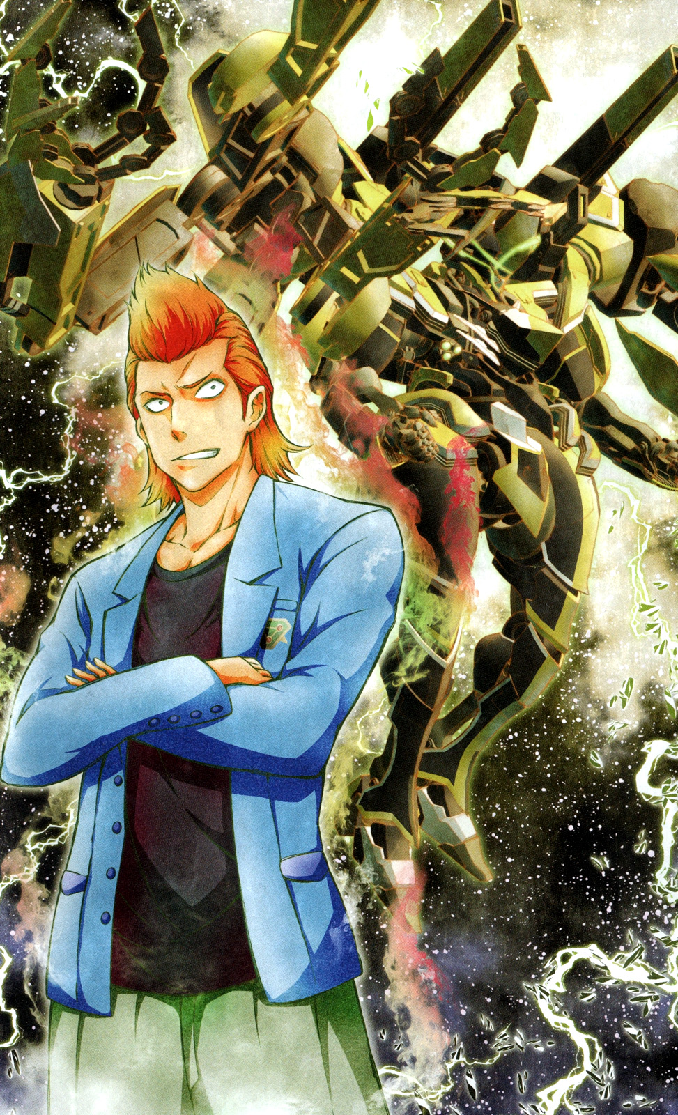 Kakumeiki Valvrave Chapter 2.2 page 1 - Chapter 2 v2 : The Chronicles of the Great Thunder