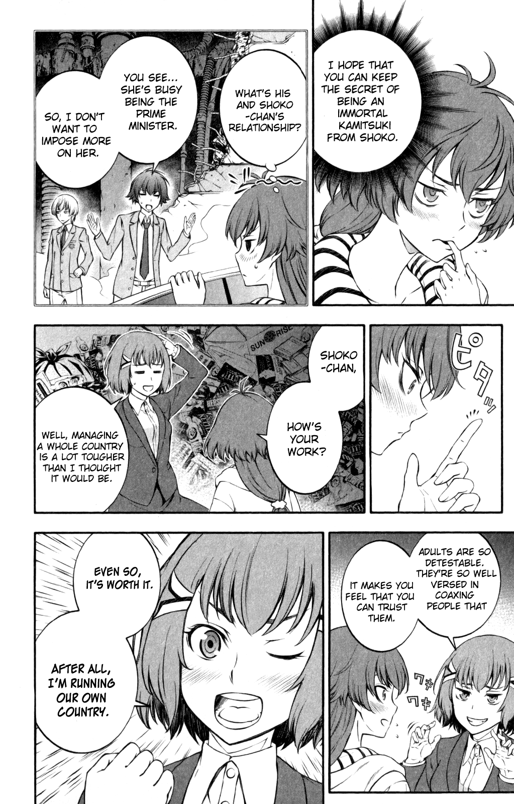 Kakumeiki Valvrave Chapter 3.2 page 11 - Chapter 3 v2 : The Girld who was Called the "Little Witch"